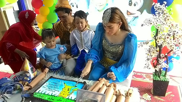 Sewa Organ Tunggal Acara Ulang Tahun Anak Artis Vista Putri - Al Falah 5th 21 Nov 2016 - Potong Kue