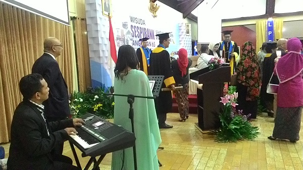 Sewa Organ Tunggal Wisuda SESPIBANK di LPPI Jakarta