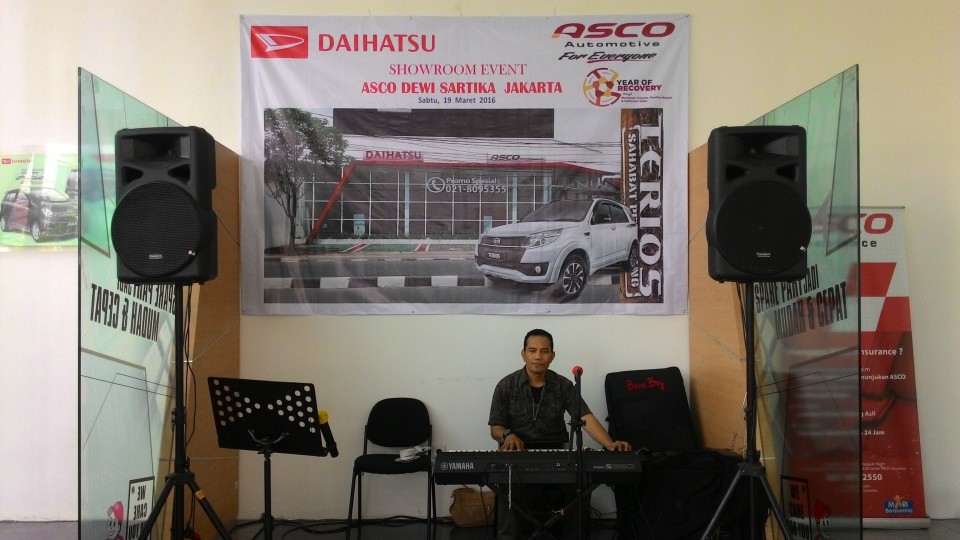 Sewa Organ Tunggal di Jakarta Showroom Event Daihatsu