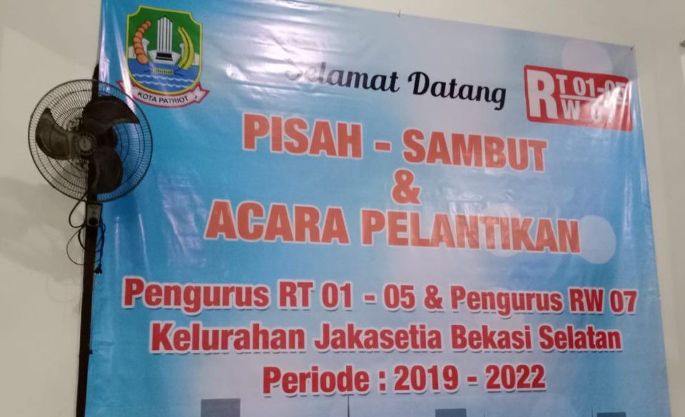 Sewa Organ Tunggal Bekasi Galaxy Acara Serah Terima Jabatan Ketua RT dan RW