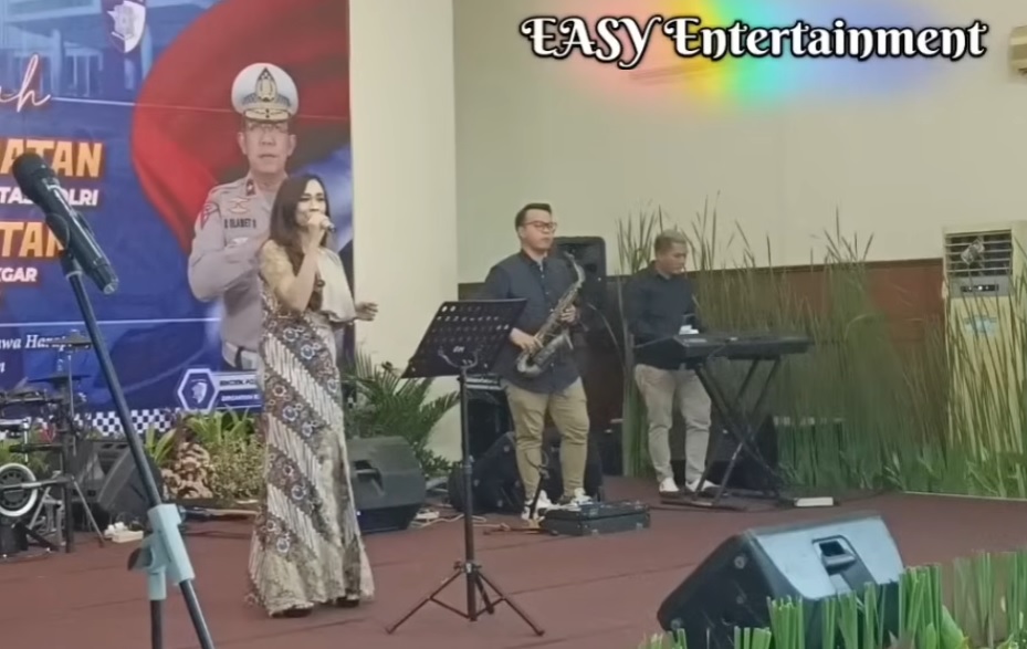 Sewa Organ Tunggal Saxophone Ramah Tamah Sertijab di Korlantas RI