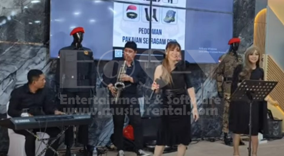 Sewa Organ Tunggal Saxophone Launching Seragam GRIB