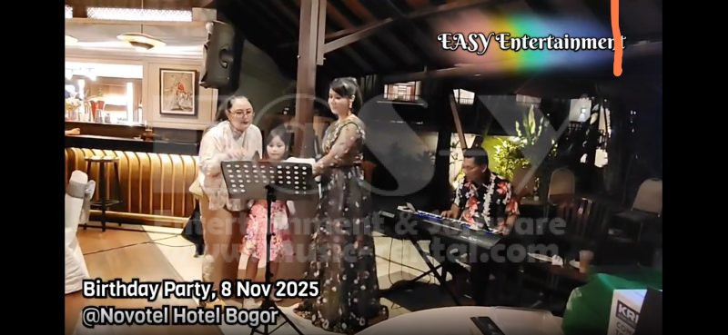 Sewa Organ Tunggal Novotel Bogor Ulang Tahun
